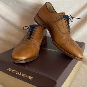 Johnston & Murphy men’s leather dress shoes